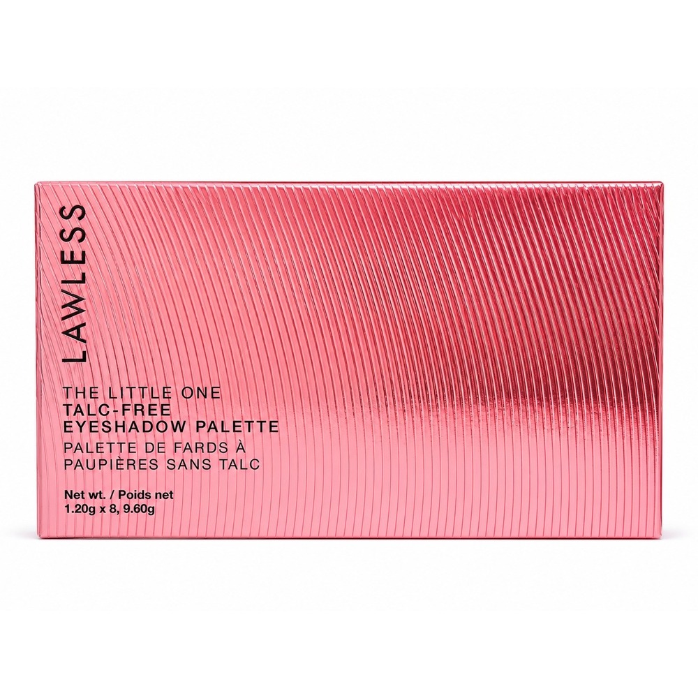 Lawless Eyeshadow Palette The Little One Talc-Free Mini Neutral 8 Shades New